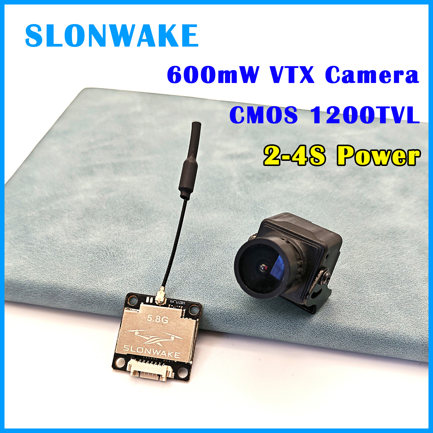 SLONWAKE Ready to use 5.8G 48C - مراجعة Drone Frame وسعره