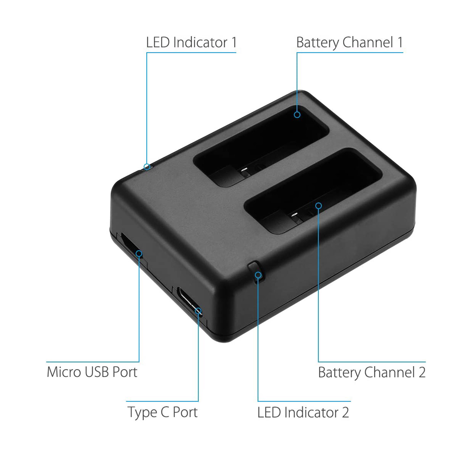 Suitable for GOPRO Hero 5 Char - مراجعة Drone Camera وسعره