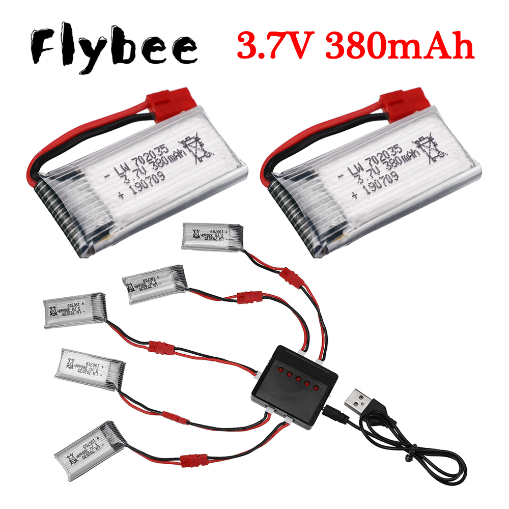 3.7V 380mAh Lipo Battery With  - مراجعة Drone Charger وسعره