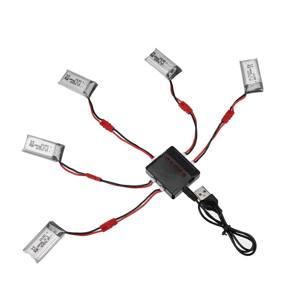 3.7V 380mAh Lipo Battery With  - مراجعة Drone Charger وسعره