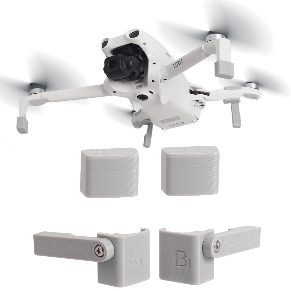 Landing Gear Extender for DJI  - مراجعة Drone Landing Gear وسعره