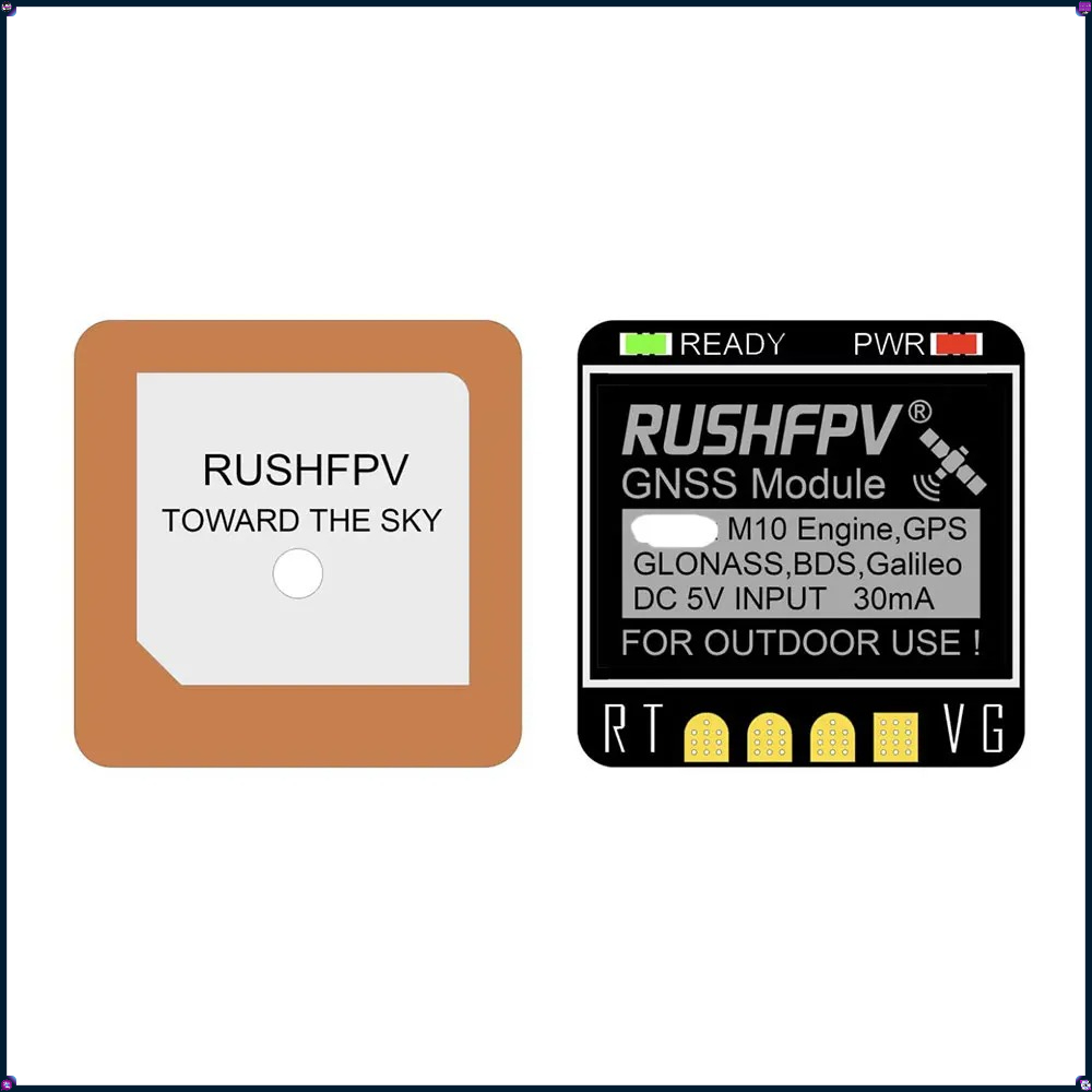 1-4Pcs RUSHFPV MINI M10 GPS Mo - مراجعة Drone Antenna وسعره