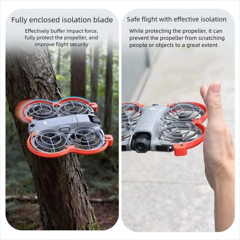 For DJI NEO 2 Drone Anti-Colli - مراجعة Drone Propeller Guard وسعره