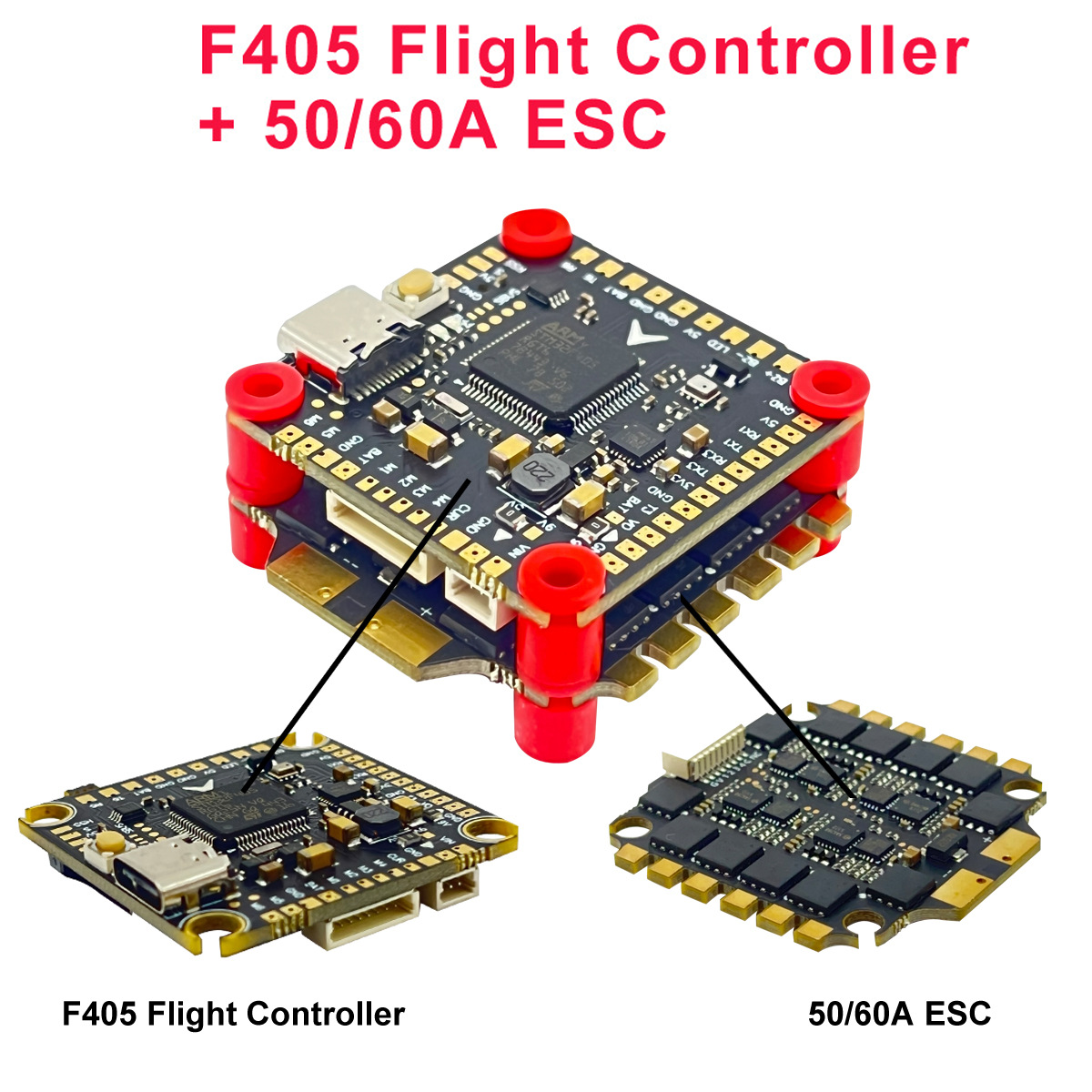 ASHWING F405 V3 Flight Control - مراجعة Drone Esc وسعره