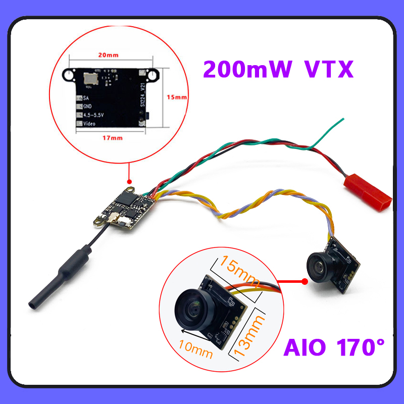 SLONWAKE 5.8G 1200TVL FPV Came - مراجعة Drone Frame وسعره