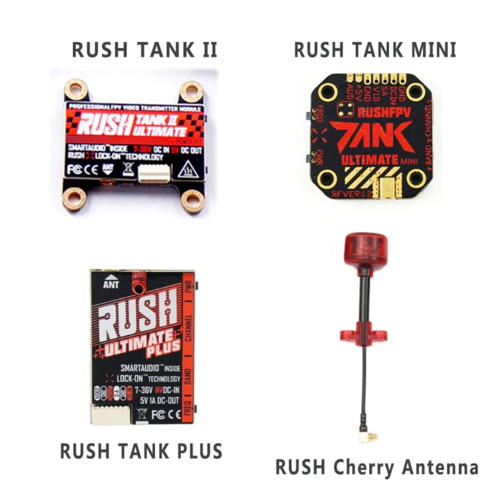 RUSH TANK Ultimate II/Mini/ PL - مراجعة Drone Frame وسعره