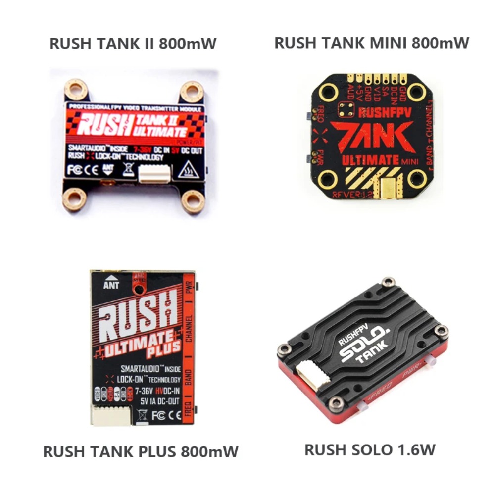 RUSH TANK Ultimate II/Mini/ PL - مراجعة Drone Frame وسعره