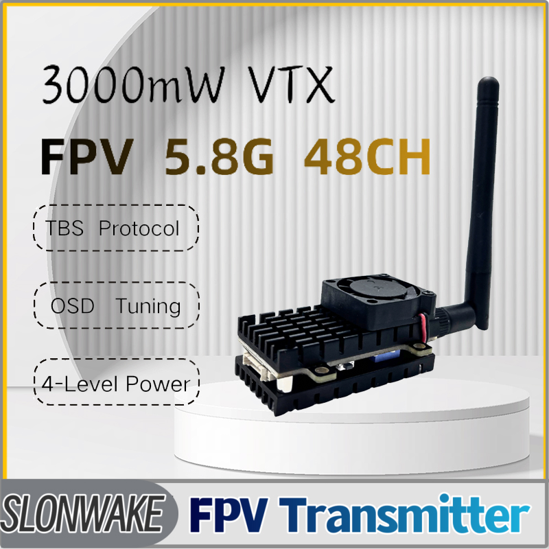 SLONWAKE 5.8G 3000mW Simulatio - مراجعة Drone Frame وسعره
