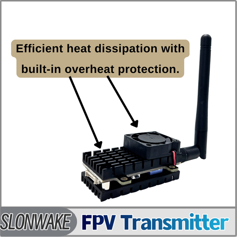 SLONWAKE 5.8G 3000mW Simulatio - مراجعة Drone Frame وسعره