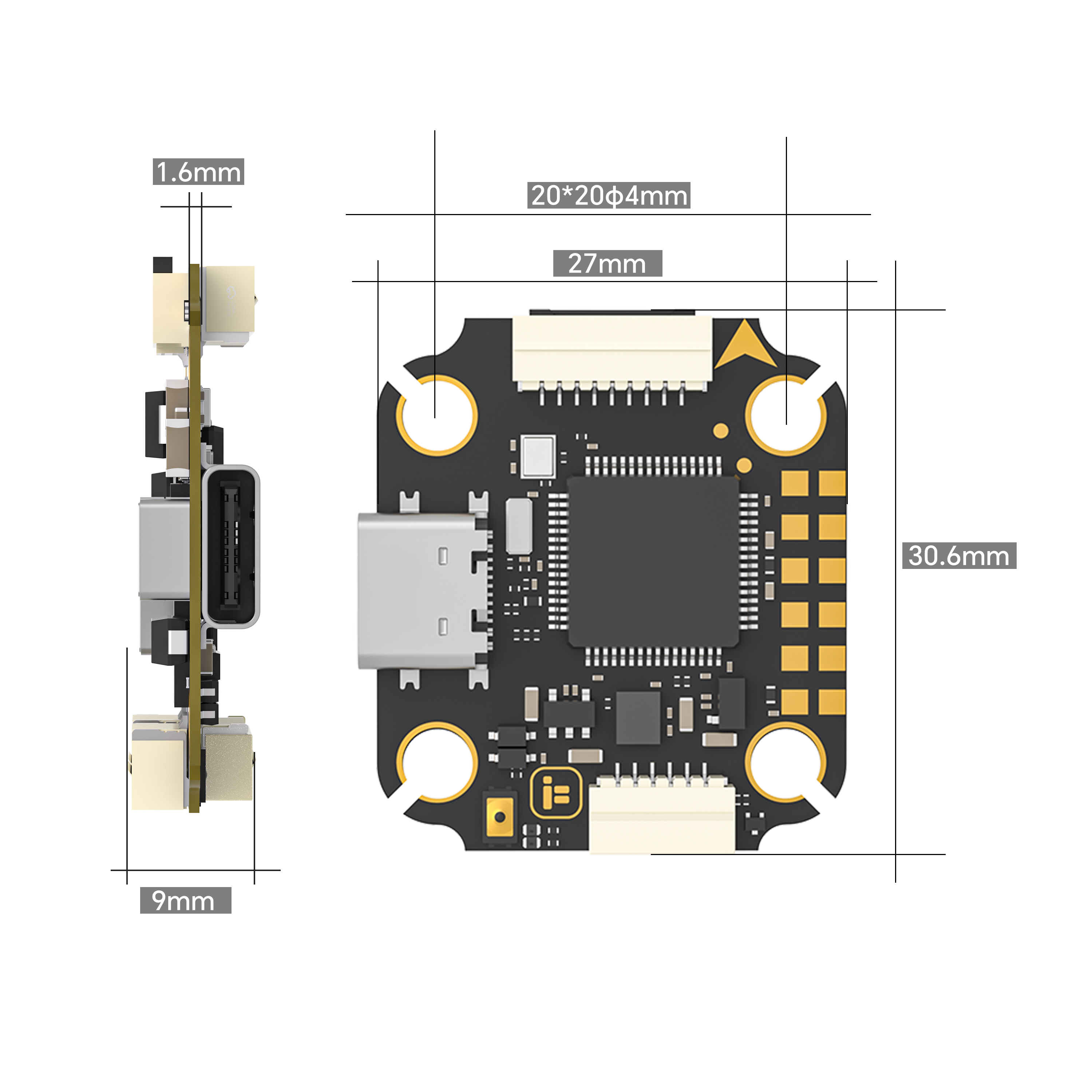 iFlight Borg F7 Mini Stack Fli - مراجعة Drone Esc وسعره