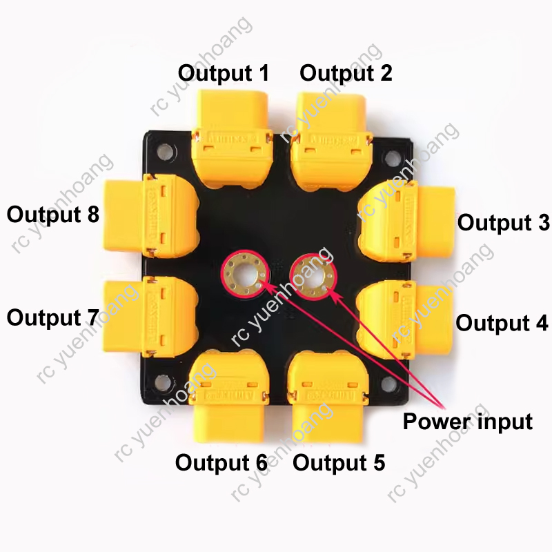 1PCS 240A High Current Power D - مراجعة Drone Power Distribution Board وسعره