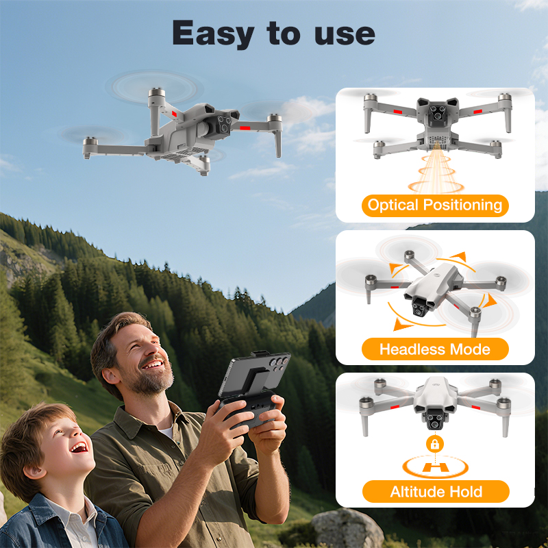 NEW Hot L017 Pro Drone Brushle - مراجعة Drone Gps Mount وسعره