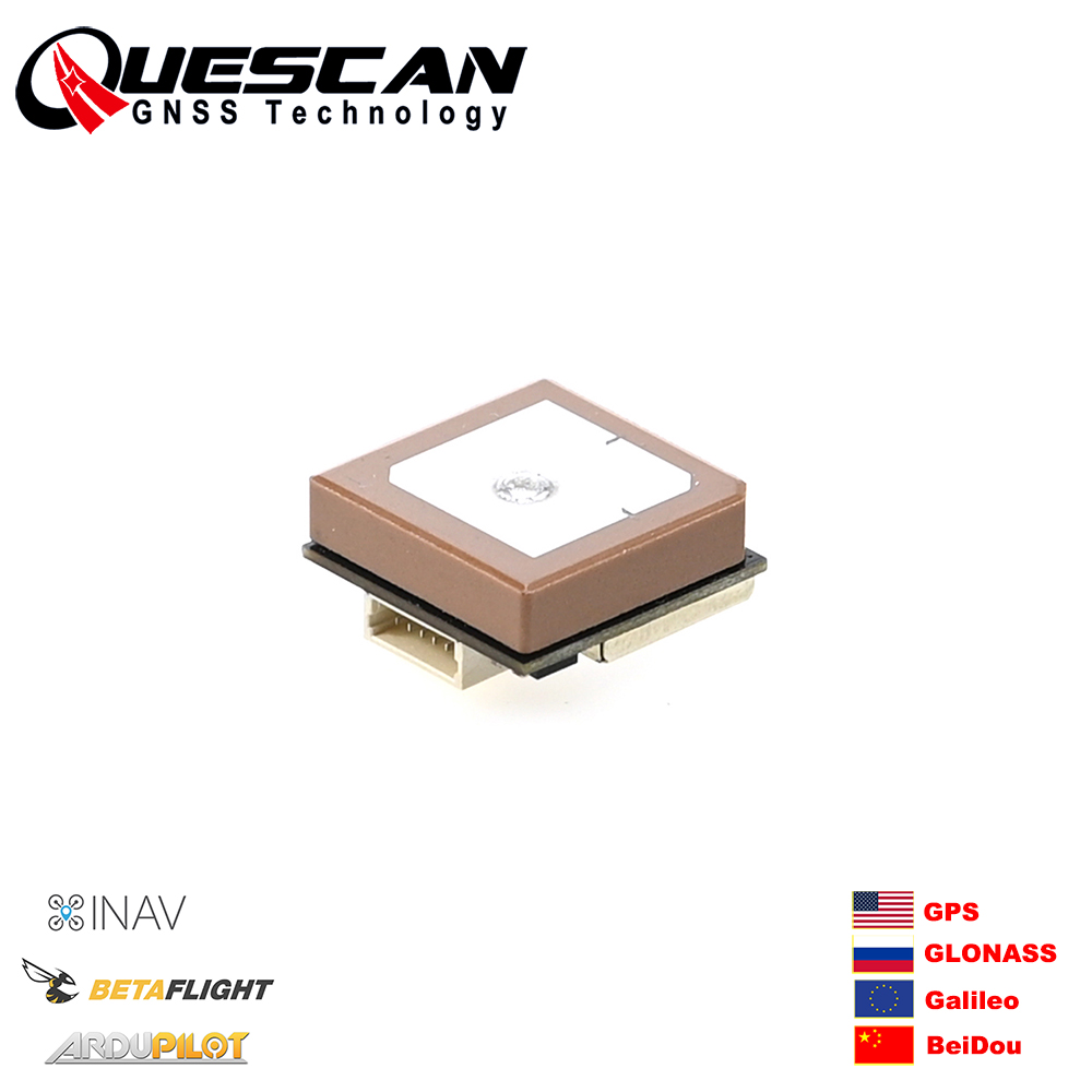 QUESCAN 18mm AN182 GPS Compass - مراجعة Drone Compass وسعره