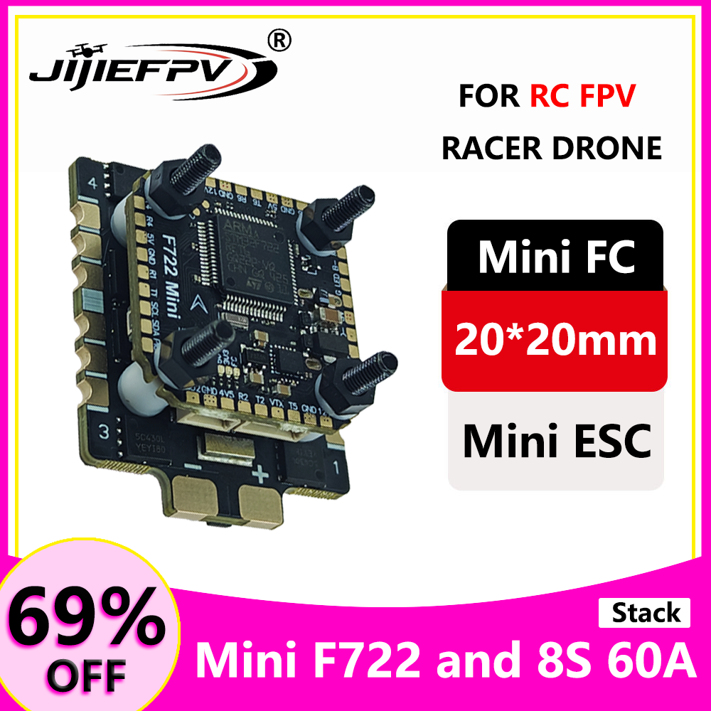 JiJieFPV F7MINI Flying Tower V - مراجعة Drone Esc وسعره