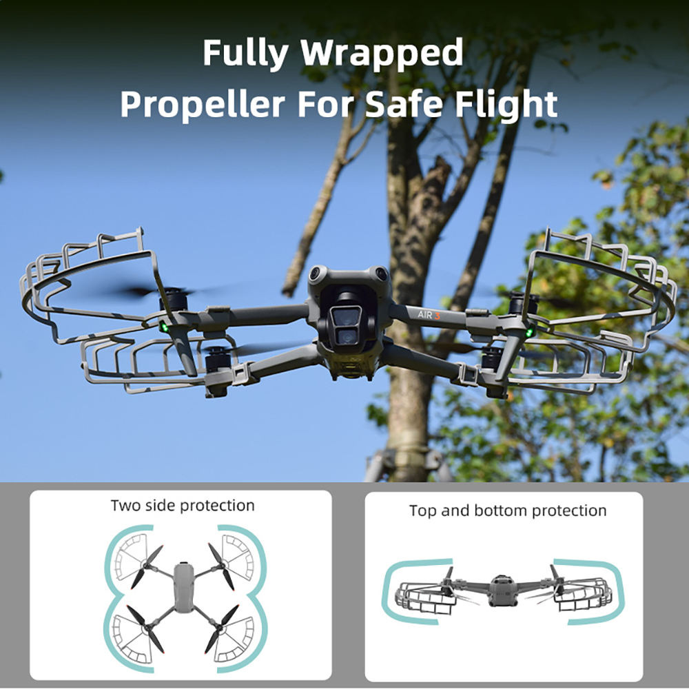 Propeller Guard for DJI Air 3S - مراجعة Drone Propeller Guard وسعره