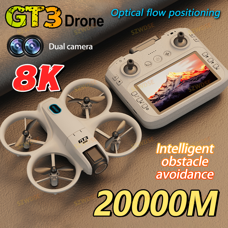 New GT3 With Screen Mini Drone - مراجعة Drone Camera وسعره