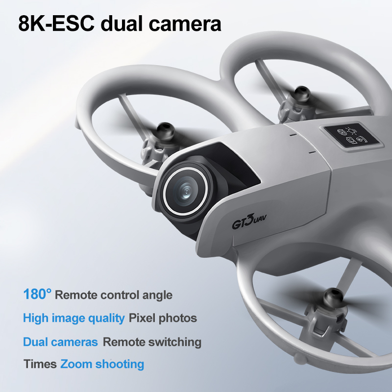 New GT3 With Screen Mini Drone - مراجعة Drone Camera وسعره
