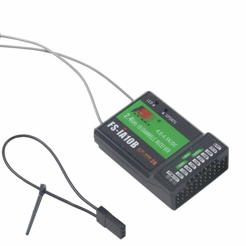 Flysky FS-iA10B 2.4G 10 Channe - مراجعة Drone Battery وسعره