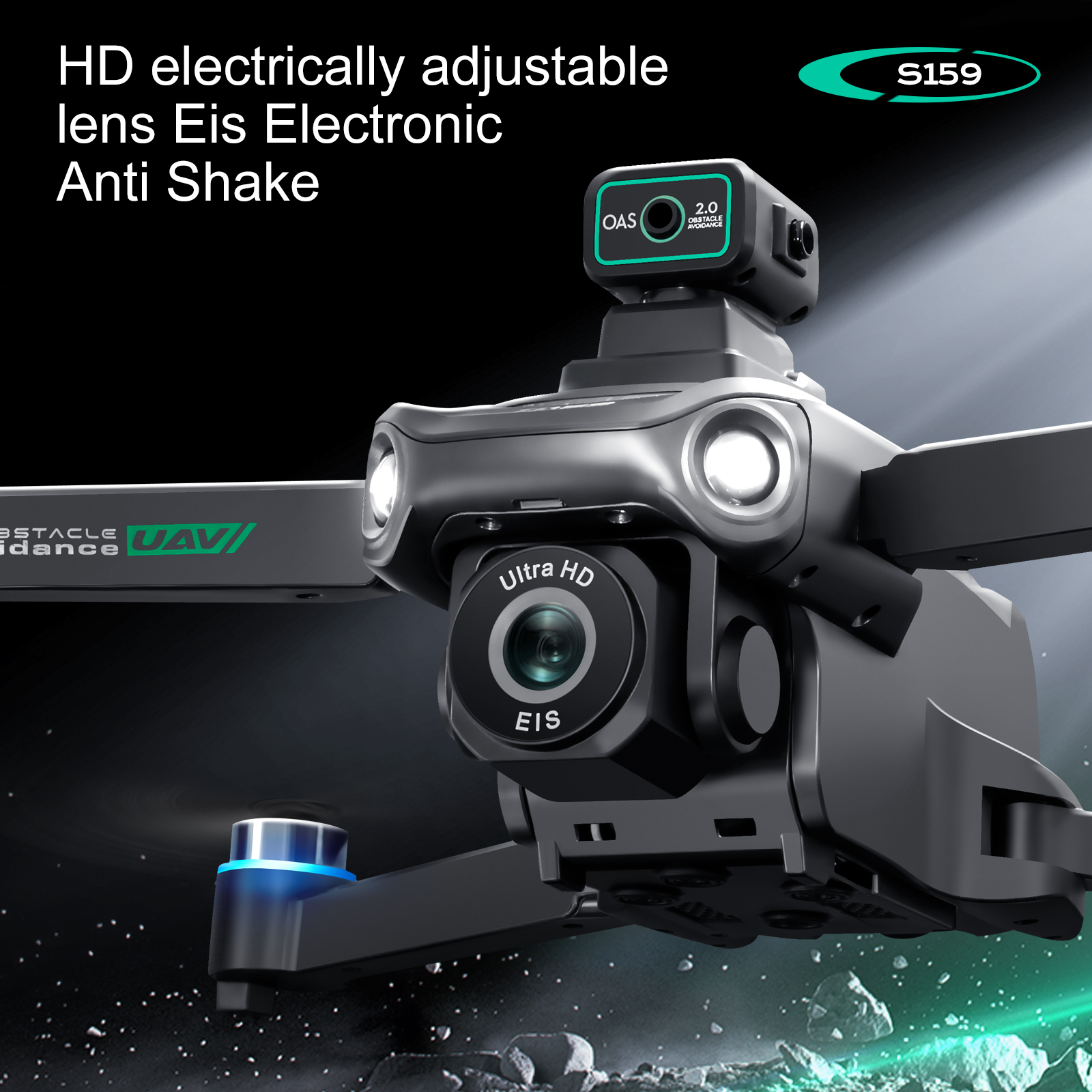 S159 GPS Drone 4K Profesional  - مراجعة Drone Gps Mount وسعره