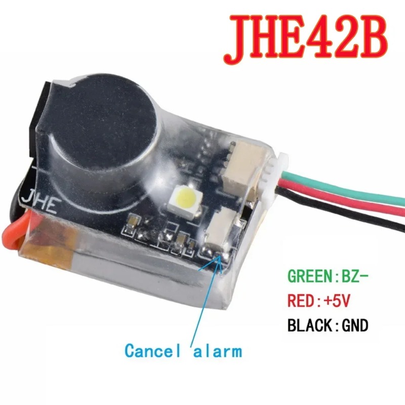 JHEMCU JHE42B/ JHE42B_S Finder - مراجعة Drone Buzzer وسعره