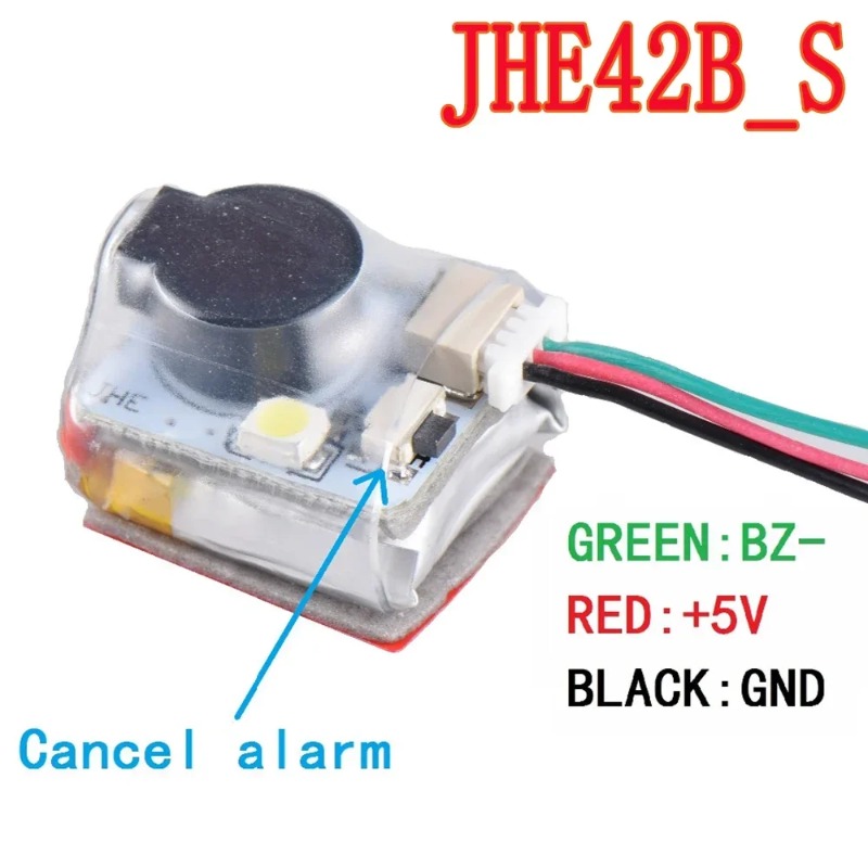 JHEMCU JHE42B/ JHE42B_S Finder - مراجعة Drone Buzzer وسعره